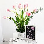Arreglo tulipanes para Mamá - Image 3