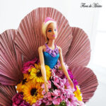 Bella Barbie con vestido de flores. - Image 2