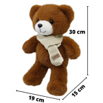 Tierno osito con bufanda - Image 3