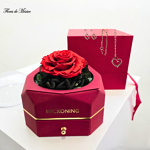 Rosa eterna roja en exclusivo estuche rojo - Image 3