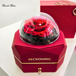 Rosa eterna roja en exclusivo estuche rojo - Image 2
