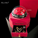 Rosa eterna roja en exclusivo estuche rojo - Image 5