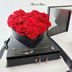 Elegante estuche de rosas rehidratadas. - Image 4