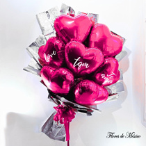 Bouquet de Globos Rosas